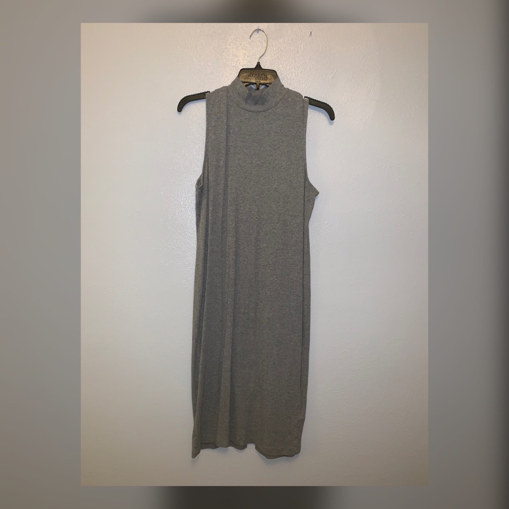 Grey long dress